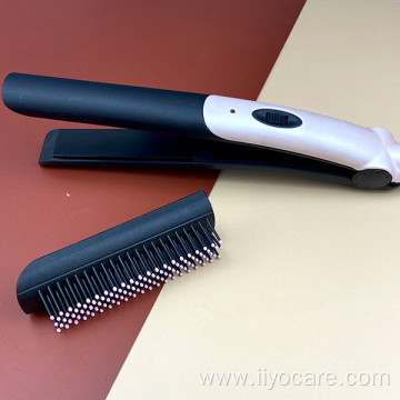 Hairdressing Comb Detachable Electric Comb Hair Straightener